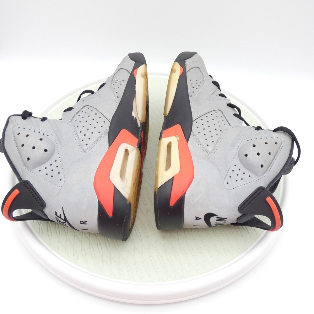 Jordan 6 Retro Reflections Of A Champion Iron Grey Black CI4072-001 Mens 11 - Picture 6 of 10